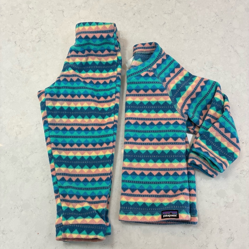 Patagonia Baby Fleece Micro D Outfit Crew and Pants